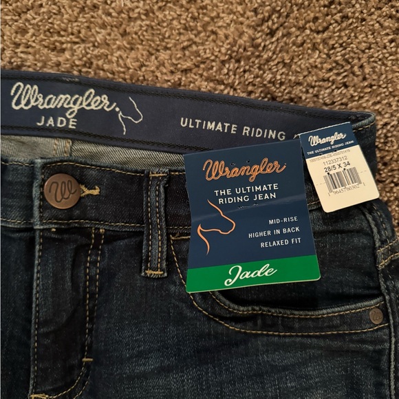 The Wrangler Women's Jade Ultimate Riding Jeans - Picture 5 of 6